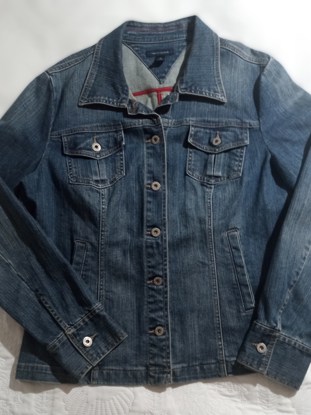 Tommy Hilfiger Women's Dark Blue Denim Jacket